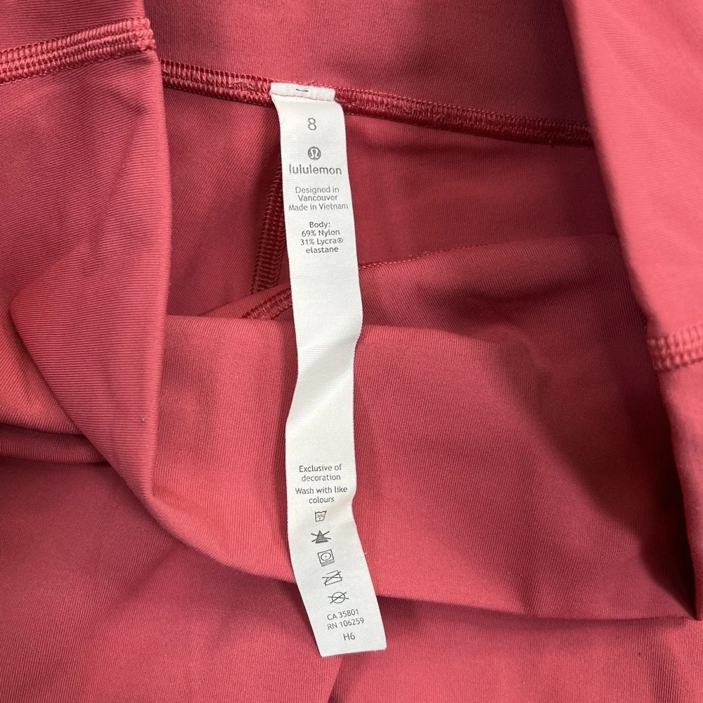 Lululemon Align High Rise Size 8 Pants 25